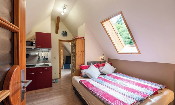Enzklosterle Apartment | Dog-friendly one-room vacation apartment Tannenwipfel, 40sqm, infrared sauna max. 2 persons