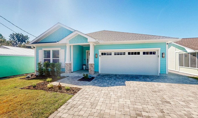Riviera Beach House | Dog-friendly home with lovely backyard, 3 blocks to the beach, close to 30A
