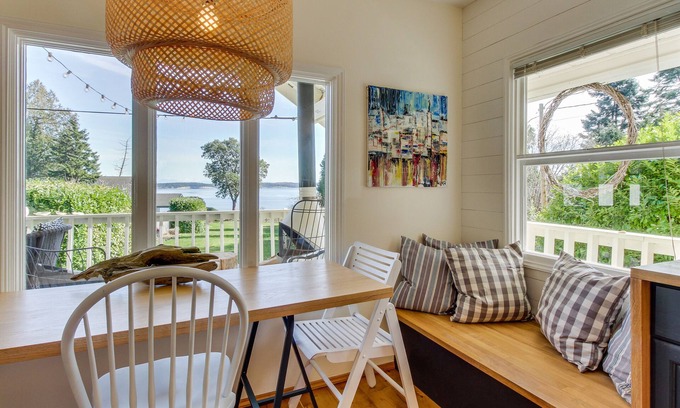 Port Ludlow House | Dog-friendly waterfront home with gorgeous views, deck, minutes from beach
