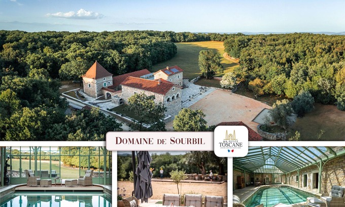 Saint-Antonin Noble Val House | Domaine de Sourbil - Heated Pool - 27 places
