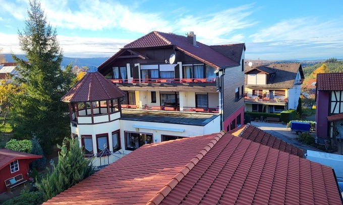 Rotensol Apartment | Doppelzimmer Landhotel Schönblick mit Balkon 03