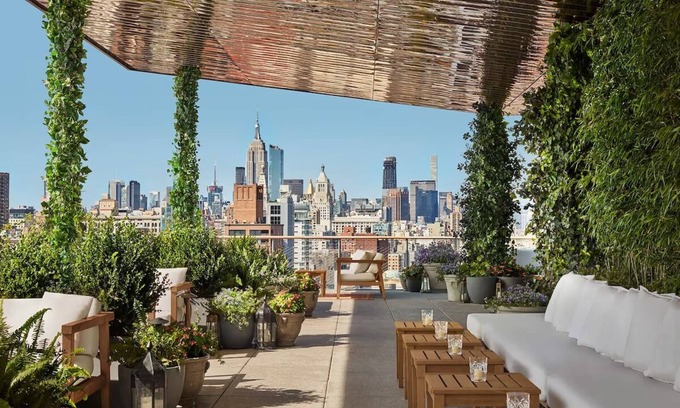 Bowery Hotel | Double Park View, Public - NY, Chic Atmosphere, Artspace, Steps from Central Park
