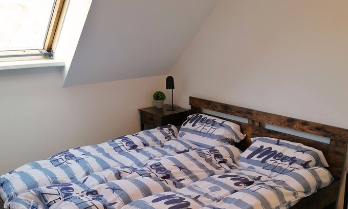 Ducherow Apartment | Double room Anklam small for 2 persons with bath & WC - Pension Tweete Heimat