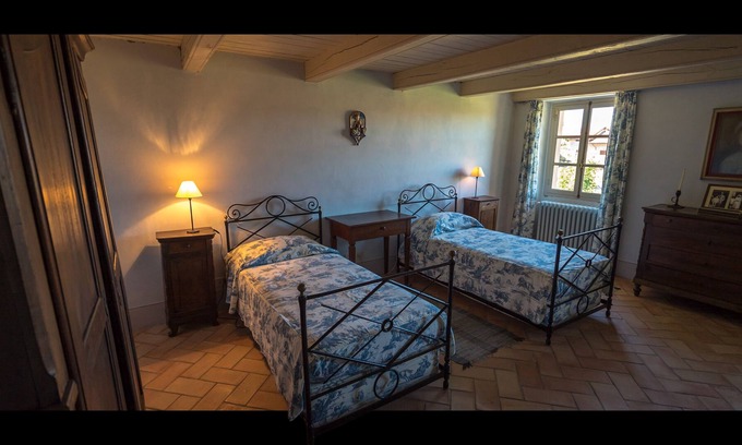 Madonna dell'Olmo Villa | Double Room in Villa - Camera dei Marchesi