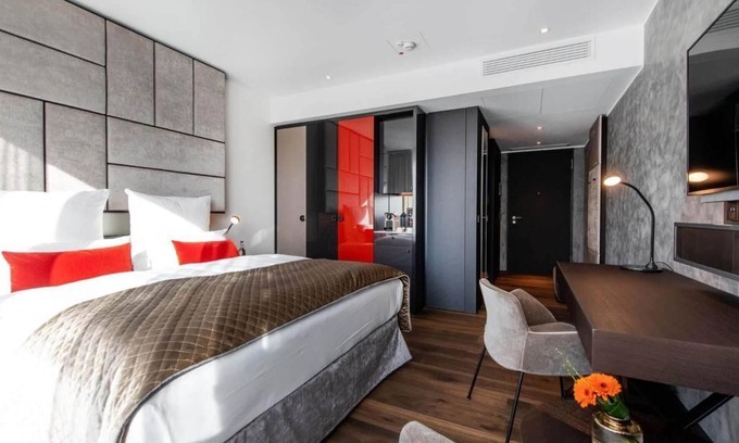 Metternich House | Double room Moselkoje with balcony - FÄHRHAUS Koblenz