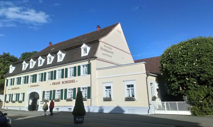 Kenzingen Apartment | Double room with shower/WC - Scheidels Restaurant zum Kranz-Hotel
