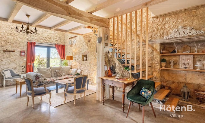 Beaumont-du-Perigord House | Douce Campagne Cottage – Private Spa