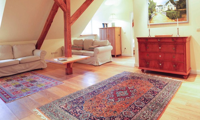 Dalwitz Apartment | Dovecote apartment rental (5 pers.) - FerienGut Dalwitz Alte Stellmacherei