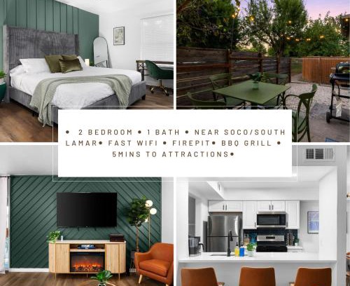 South Lamar Apartment | Downtown Austin - Workspace, Near SoCo 2BR