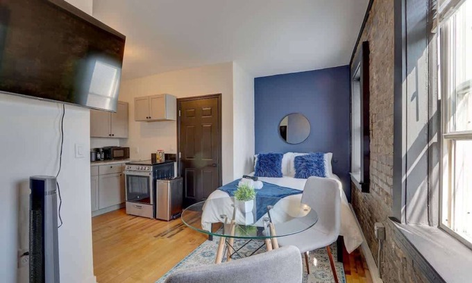 Lower East Side Apartment | Downtown Milwaukee Studio | Steps to Shore & Shops
