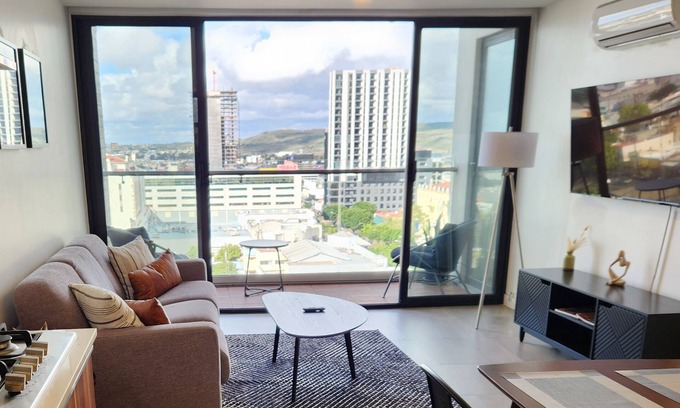 Centro Apartment | Downtown Tijuana on Revolution - City Views with Balcony