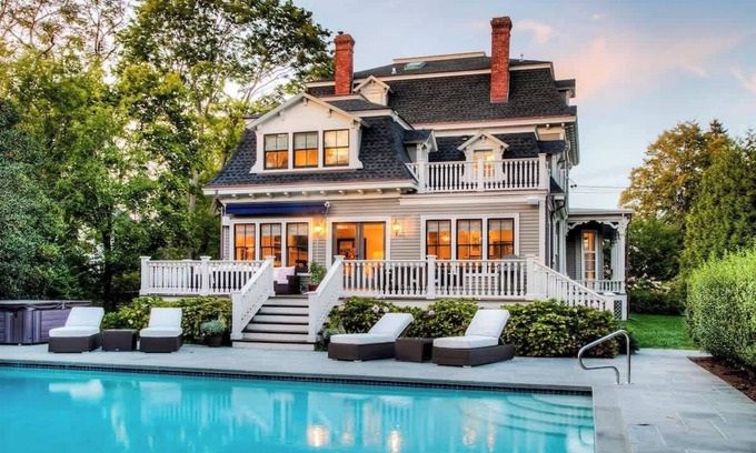 Bellevue Avenue Historic District House | Downtown Victorian by Stay Newport