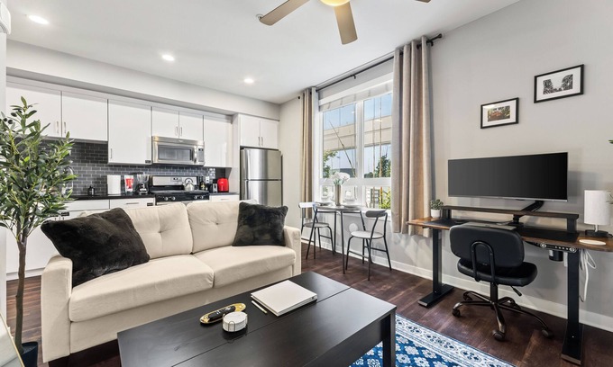 Westchester Apartment | Dream Work Haven → Full Gym → Indoor + Outdoor Spaces → Safe and Walkable Area