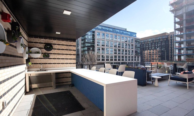 NoMa Apartment | Dreamy NoMa 1BR w/W/D, Concierge & Gym, nr Metro, by Blueground