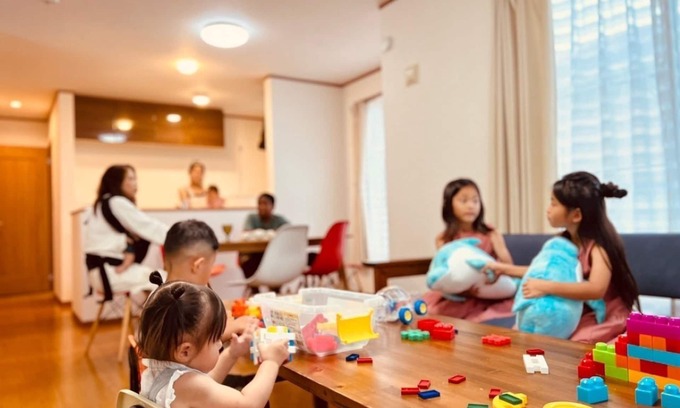 Agarie House | EAST building A house with a garden Children /Nago Okinawa