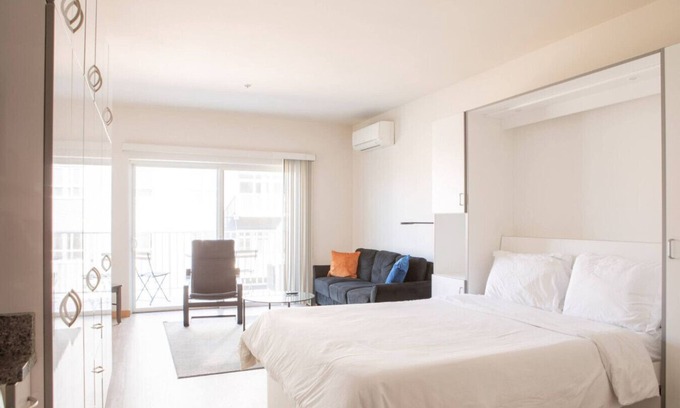 Brewers Hill Apartment | East Side Studio Apt - Near Brady St and Fiserv with Balcony