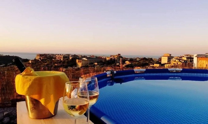 Altavilla Milicia Villa | Elegance Relax: Villa with Sea View Pool