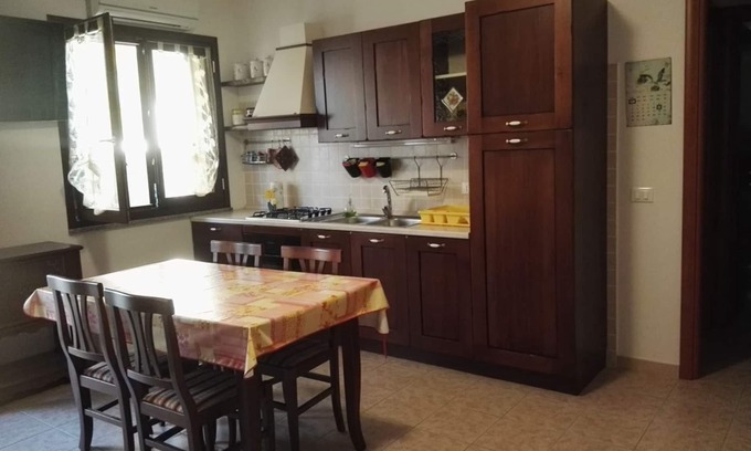 Giba Apartment | Elegant bilo in southwest Sardinia 10 min to the sea from Porto Pino IUN P5392