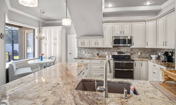 Nichols House | Elegant home with office, theater and heated pool