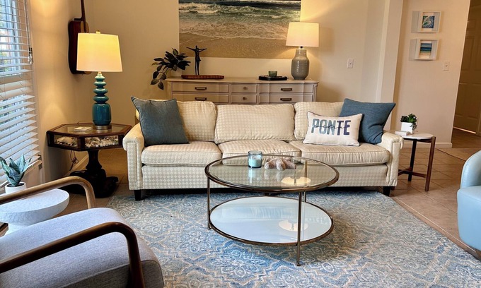 Sawgrass Condo | Elegant yet family friendly condo-walk to Ponte Vedra Beach, Fla.