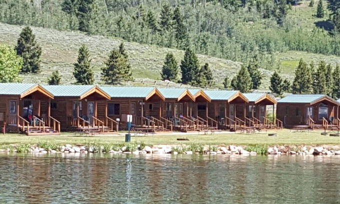 West Yellowstone Cabin | Elk Haven Camping (Cabin 15)