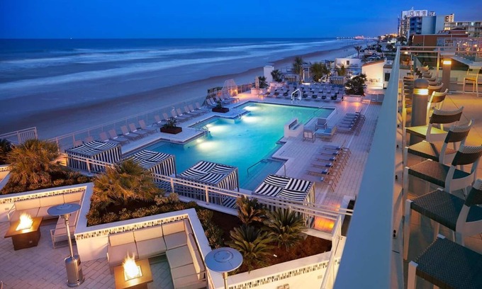East Daytona Hotel | Enjoy Stunning Ocean View from your Unit, Outdoor Pool, Pets Allowed!