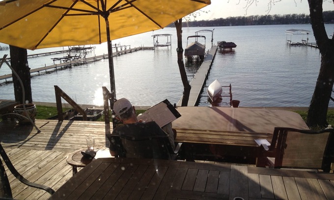 Sister Lakes House | Enjoy Waterfront Living On All-sports Magician Lake With Beautiful Sunsets