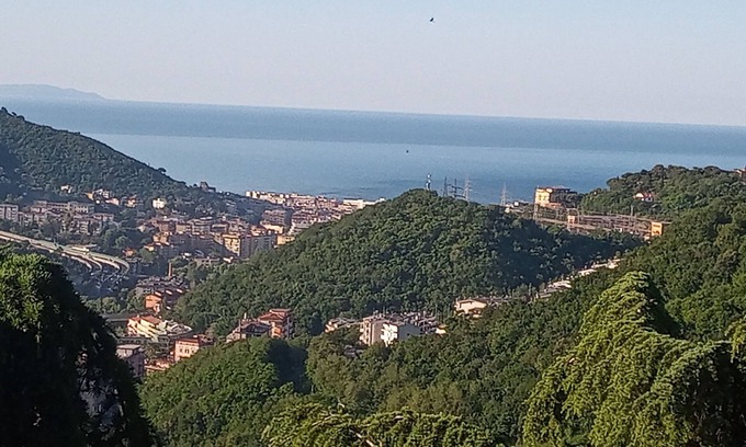 Pellezzano House | Entire accommodation, separate entrance in villa with sea view 7 m. from town