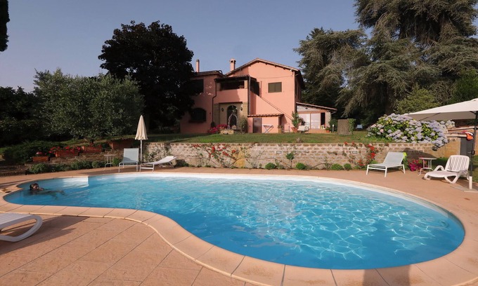 Capranica House | Entire farmhouse with three apartments and swimming pool