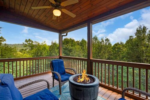Foxfire Estates House | Escape to Dream Catcher - Enjoy cozy accommodations, and a variety of entertainment options including a hot tub, game room, and
