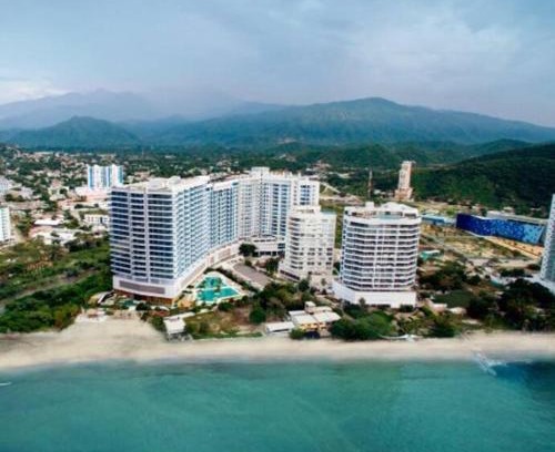 El Rodadero Apartment | Espectacular apartamento de lujo con vista al mar y salida directa a la playa