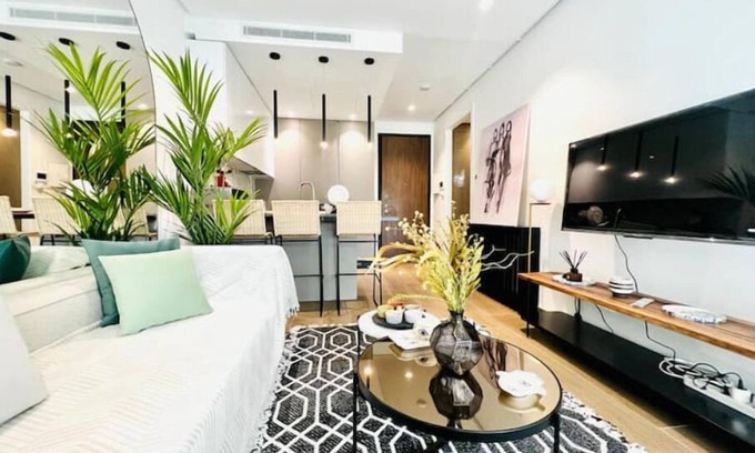 Jardins De Carthage Apartment | Evolo Luxurypiscine-salle de Sport-hammam-jacuzzi
