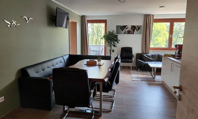 Metelen Apartment | Exceptional "Hufgetrappel" vacation apartment at Seehof Reuter