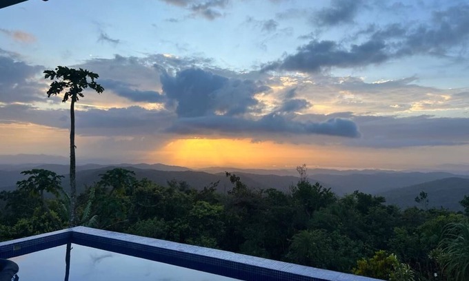Cerro Azul Villa | Exclusive Villa with panoramic vistas of city and mountains from your own hottub