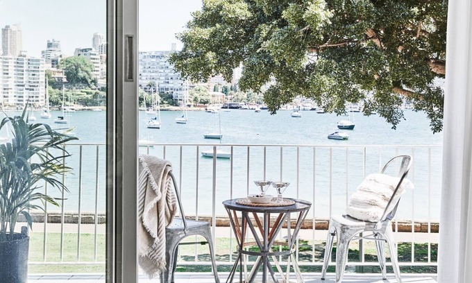 Darling Point Apartment | Exclusive Darling Apt Harbour View Balcony