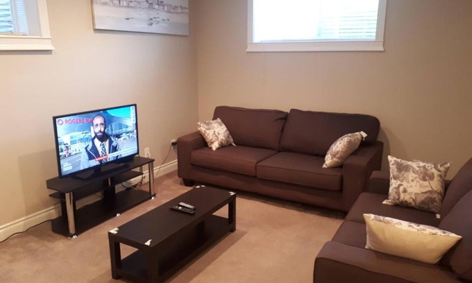 Timberlea Apartment | Exquisitely Furnished 2 Bedroom Suite with Heated Floors