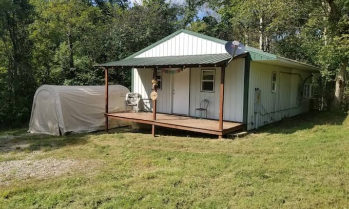 Carpenter Cabin | Fairy House - two bedroom cabin on a peaceful farm