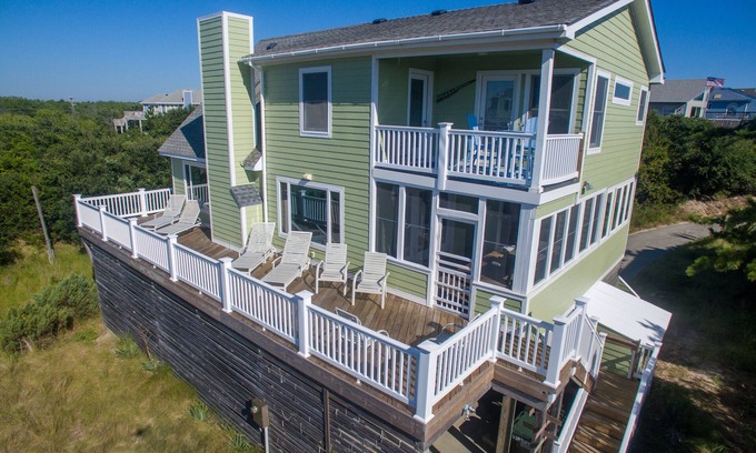Ocean Sands House | Family Friendly 5BR Private Saltwater Pool potential heat plus 150 yds to beach