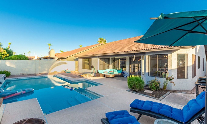 Alta Mesa Community Association House | Family Oasis, Pvt Pool, Bar, Work Desk, Games, Near Dining, Fun & Salt River