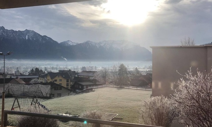 Gams Apartment | Fantastic mountain view, hillside location