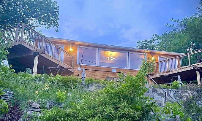 Pontiac Ski Chalet | Fantastic view cosy retreat by the river with forests and swamps to explore.