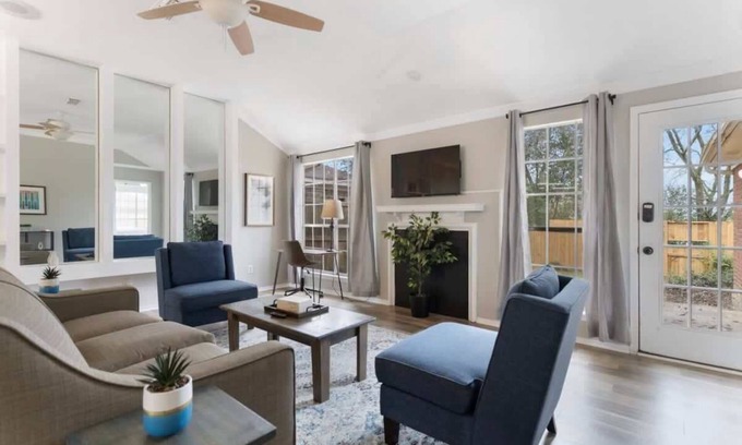 Gunter Afs House | Fenced Yard, Near Shops & Dining- Capital City Gem