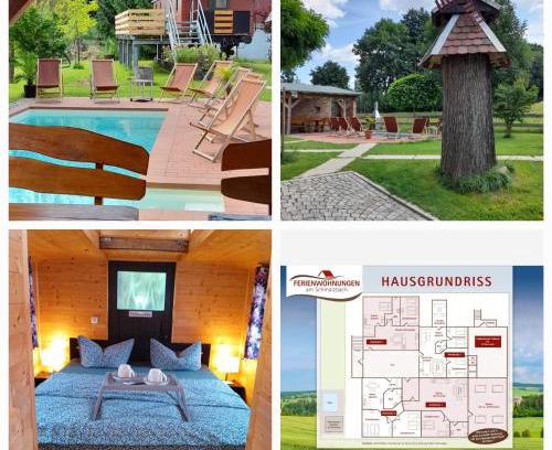 Heinsdorfergrund House | Ferienhaus auf einer Ebene für 25 Personen mit eigenem Garten und Pool