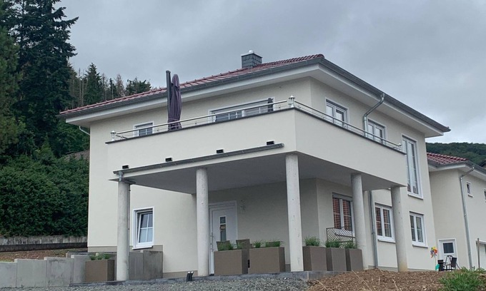 Simmertal Apartment | Ferienwohnung Schöne Aussicht - Appartement/fewo, Dusche und Bad, WC, 2 Schlafräum