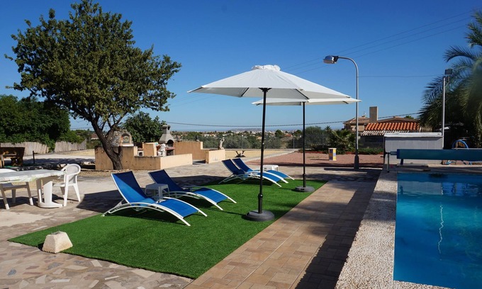 Alicante House | Finca on 2500m² with pool for the large family or group up to 12 people + x