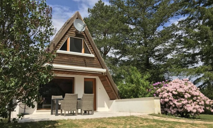 Lenzen House | Finnhütte Seeblick Comfortable holiday residence
