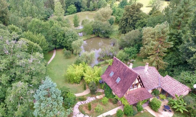 Payrac House | Fisherman's house - natural idyll in a half-timbered house