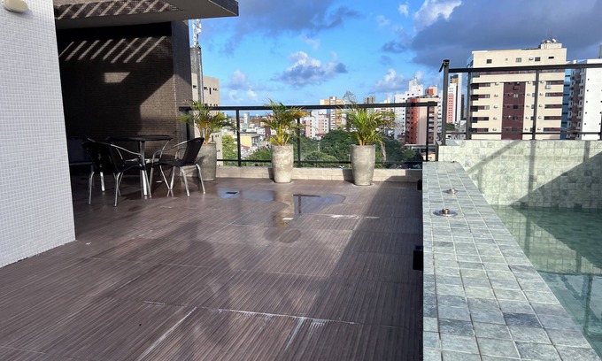 Manaira Apartment | Flat Brisas de Manaira com Melhor da Boemia do Bairro de Manaira