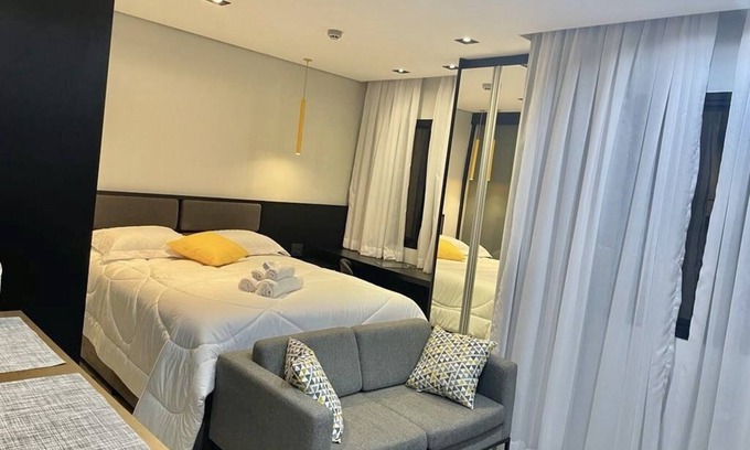 Vila Olimpia Apartment | Flat Deluxe em Apart Hotel