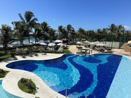 Jenipabu Apartment | Flat Guarajuba - 3 quartos 2 andar à Beira Mar - pé areia - governança com arrumadeira e Wi Fi inclusos
